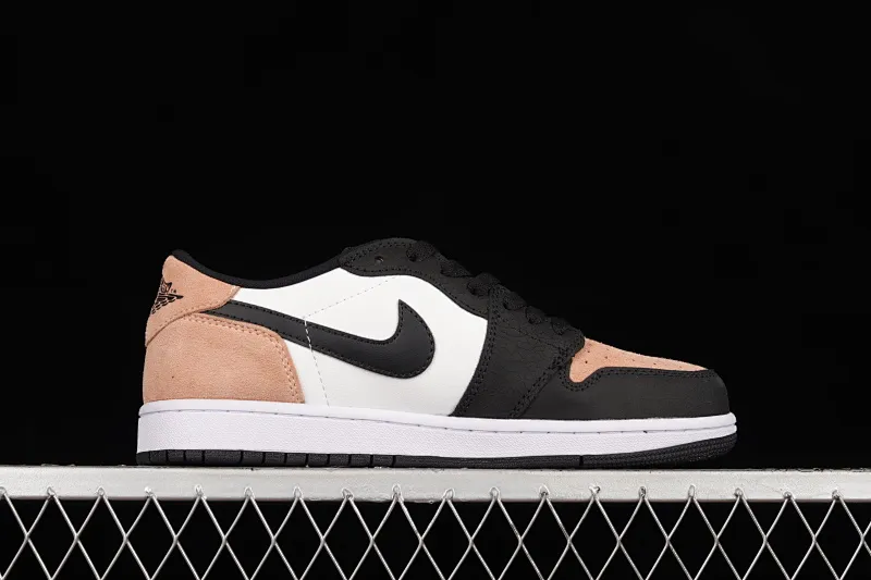 All categories Air Jordan Jordan series basketball shoes Air Jordan 1 Low Z version Air Jordan 1 Low OG "Bleached Coral" AJ1 Joe 1 black powder cultural basketball shoes CZ0790-061